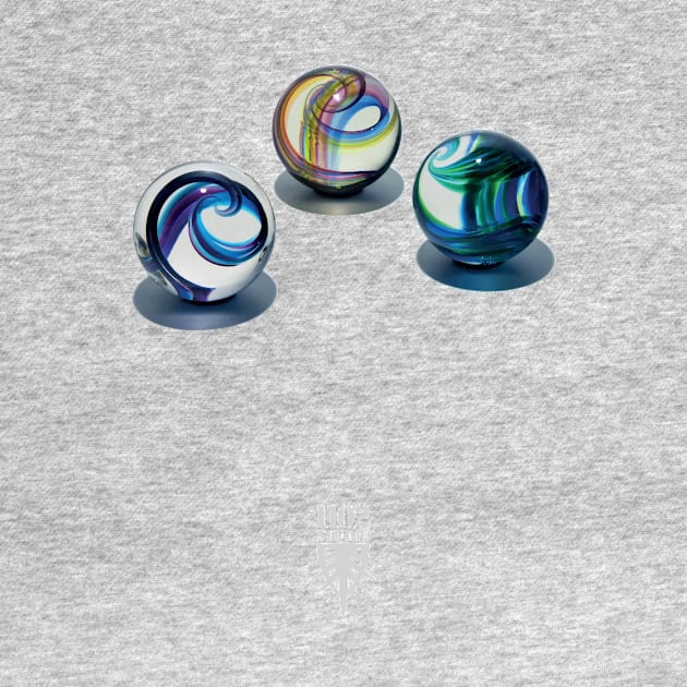 Three Marbles by at1102Studio